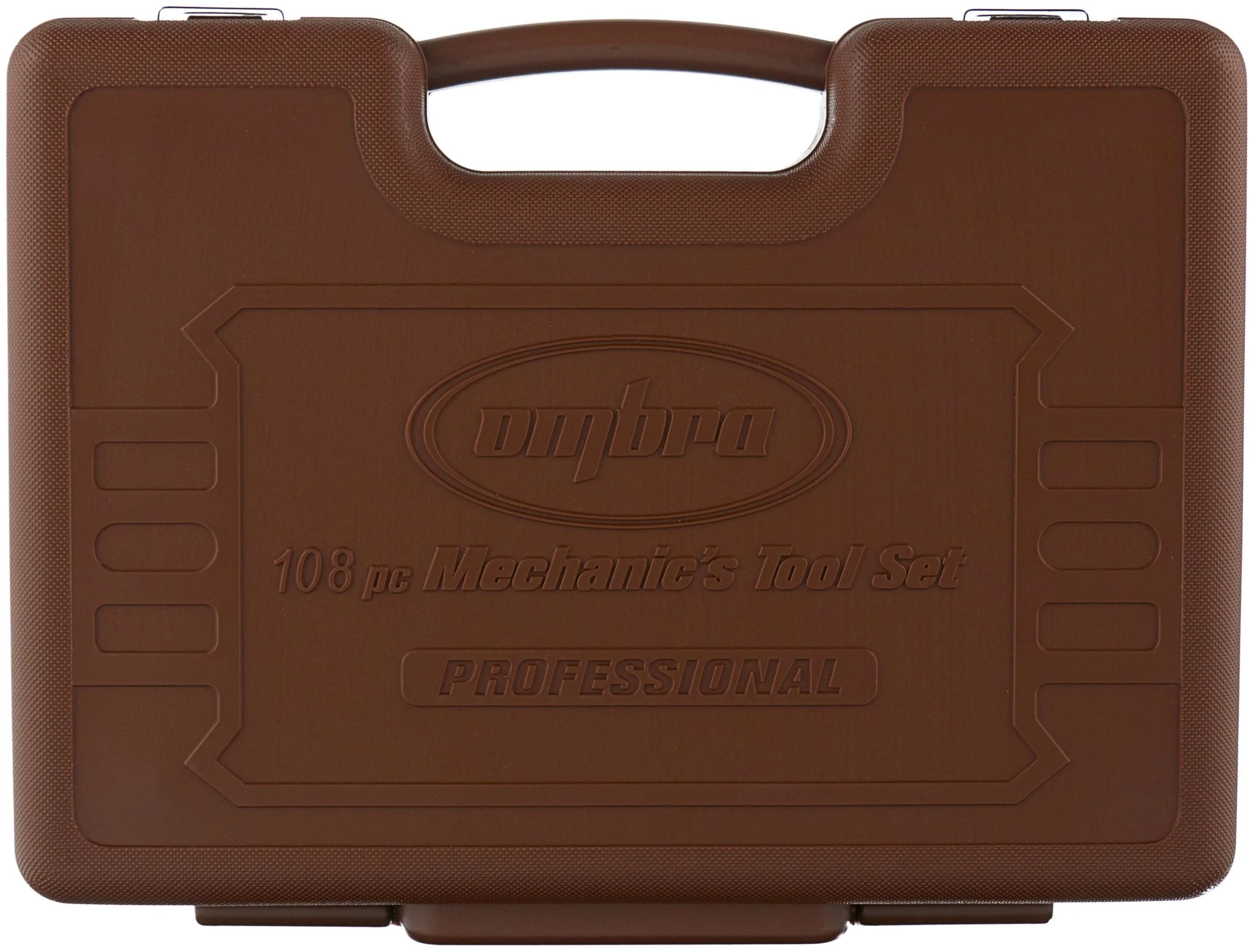 Универсальный набор инструмента 1/4", 3/8" и 1/2"DR Ombra OMT108S, 108 штук - фото